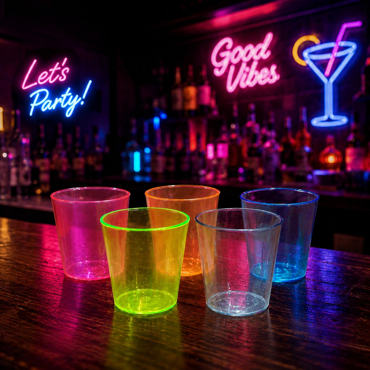 1.5 oz Plastic Shot Cup 24 Pack