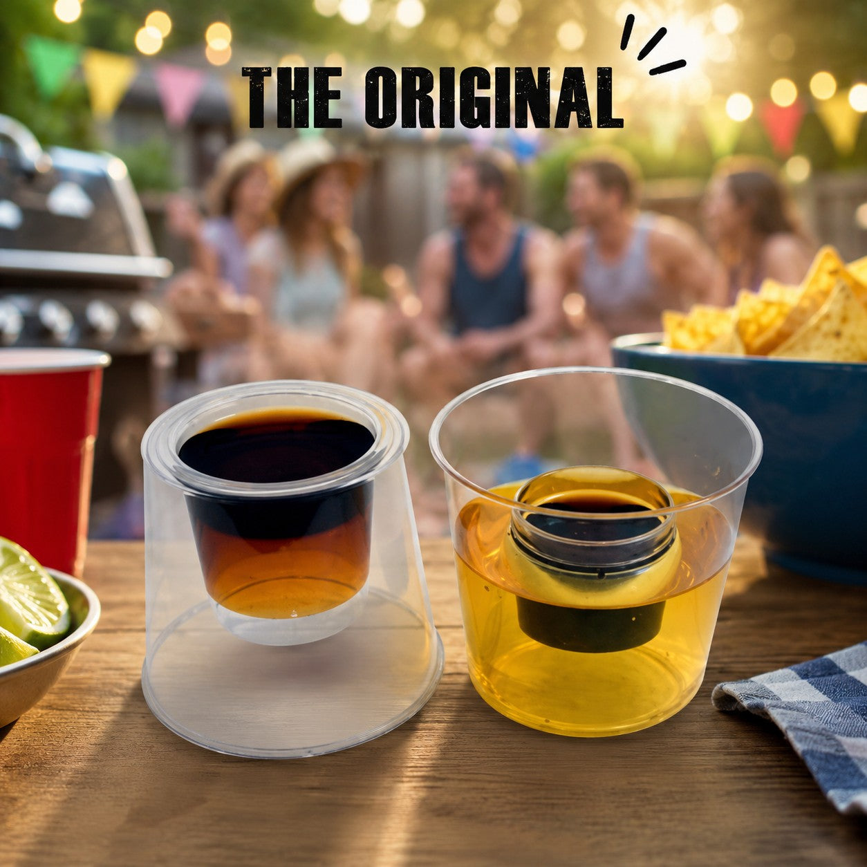 Clear Bomber Cups (500 pack)